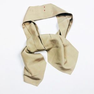 Prada Silk Tie Scarf Unisex